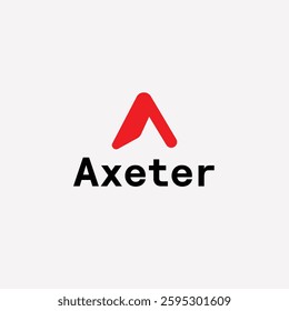 A letter minimal logo design