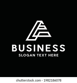 Letter A Minimalist Logo Design