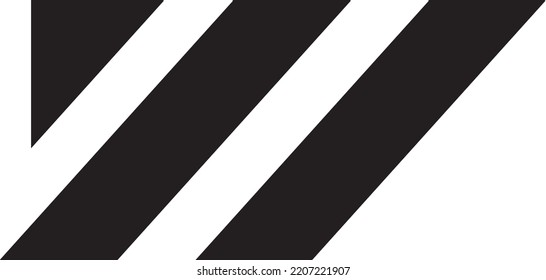 Letter minimalist vector logo design