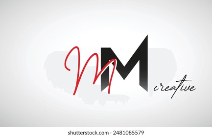 Letter MM Creative Clean Logo Design