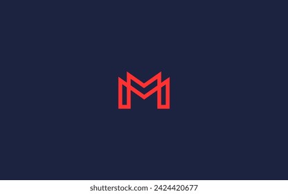 letter mm logo icon design vector design template inspiration