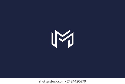 letter mm logo icon design vector design template inspiration