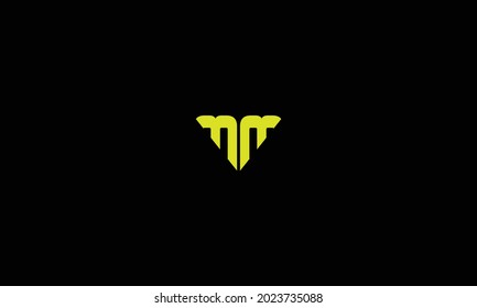 Letter MM Logo Monogram Double M Logo
