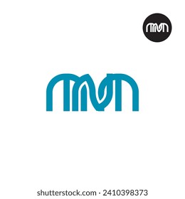 Letter MNM Monogram Logo Design