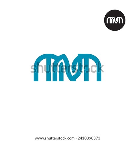 Letter MNM Monogram Logo Design
