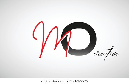 Letter MO Creative Clean Logo Design