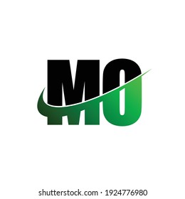 Einfacher Logo-Design des Letter MO