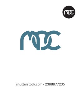 Letter MOC Monogram Logo Design