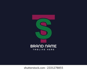 letter modern company logo design