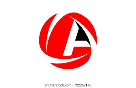 Letter A Modern Logo 
