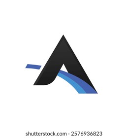 Letter A Modern Logo Template