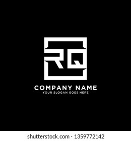 letter modern square Rq Logo vector design, It is good for your business company or corporate