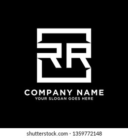 letter modern square Rr Logo vector design, It is good for your business company or corporate