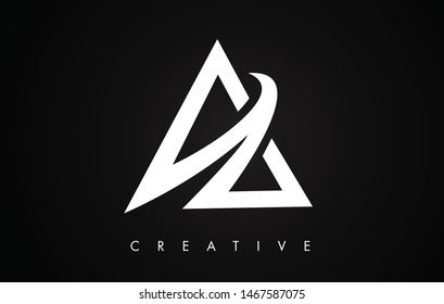 A Letter Modern Trendy Design Logo. Letter A Icon Logo with Monogram Vector Illustration.