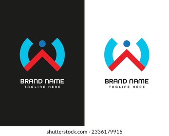 letter monogram business logo design