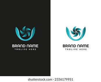 letter monogram business logo design