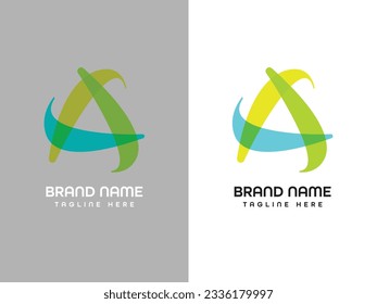 letter monogram business logo design