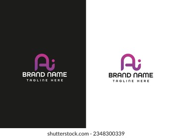 letter monogram business logo design