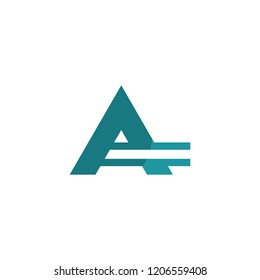 Letter A Monogram Creative Abstract Business Modern Logo