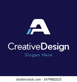 Letter A Monogram Creative Business Logo