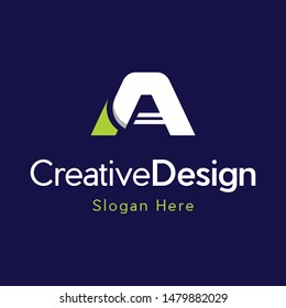 Letter A Monogram Creative Business Logo