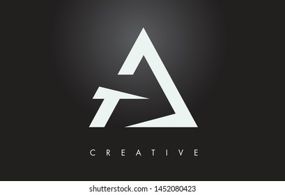 A Letter Monogram Design Logo. Letter A Icon Logo with Modern Monogram Vector Illustration.