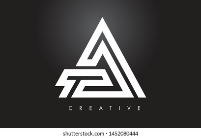 A Letter Monogram Design Logo. Letter A Icon Logo with Modern Monogram Vector Illustration.