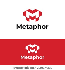 Letter Monogram Initial M Minimal Logo Design Template. Geeignet für allgemeine Sportfitness-Technik
Crypto Currency Metaverse Media Studio in Simple Modern Style Logo Design.