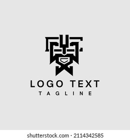Letter monogram logo design. Clothing logo. Luxury monogram initial based vector icon.