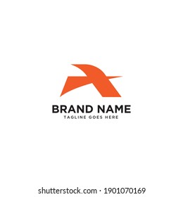 Letra A Diseño De Logotipo De Monograma Mínimo.