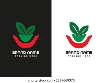 letter monogram modren business logo design