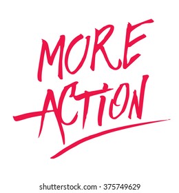  letter more action