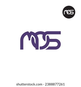 Letter MOS Monogram Logo Design