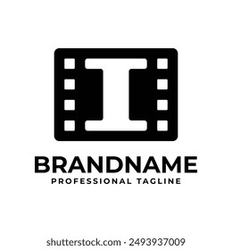 Letter I Movie Logo, Perfect for Film Production Studios