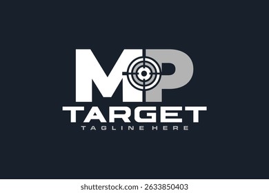 the letter MP aim logo
