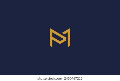 letter mp logo icon design vector design template inspiration