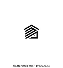 Letter MP monogram logo design vector