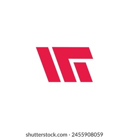 letter mr arrows stripes lines logo vector 