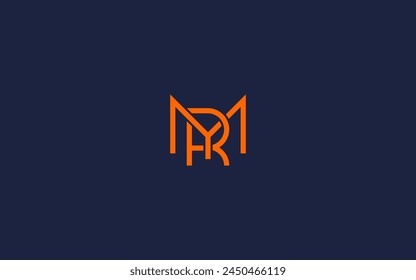 letter mr logo icon design vector design template inspiration