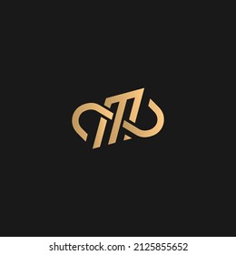 letra logotipo MS tipo de negocio tipo de logotipo vector concepto inicial