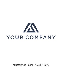 Letter MS logo for multiple business