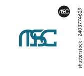 Letter MSC Monogram Logo Design