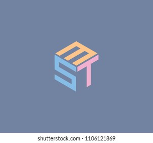 Letter MSW logo template