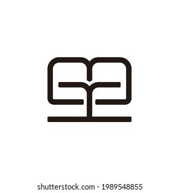 letter mt abstract monitor computer symbol vector