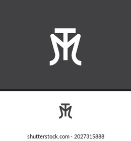 Letter MT Logo, creative design, logo or icon symbol