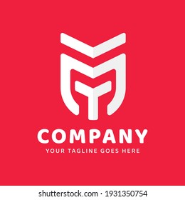 
Letter MT logo template | letter mark