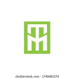 Plantilla de diseño de logotipo MTM de carta