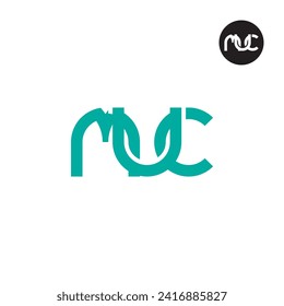 Letter MUC Monogram Logo Design
