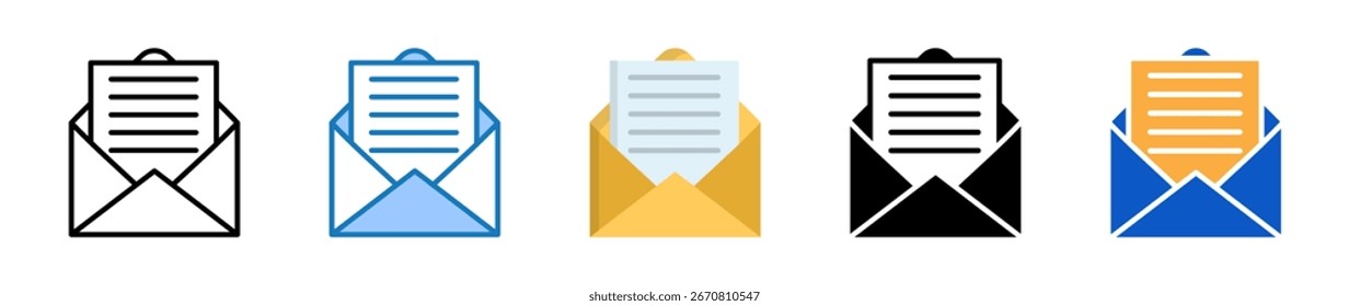 Letter multiple style icons set design vector illustration.