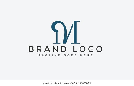Diseño de la plantilla del vector del diseño del logotipo de la letra MV para la marca.